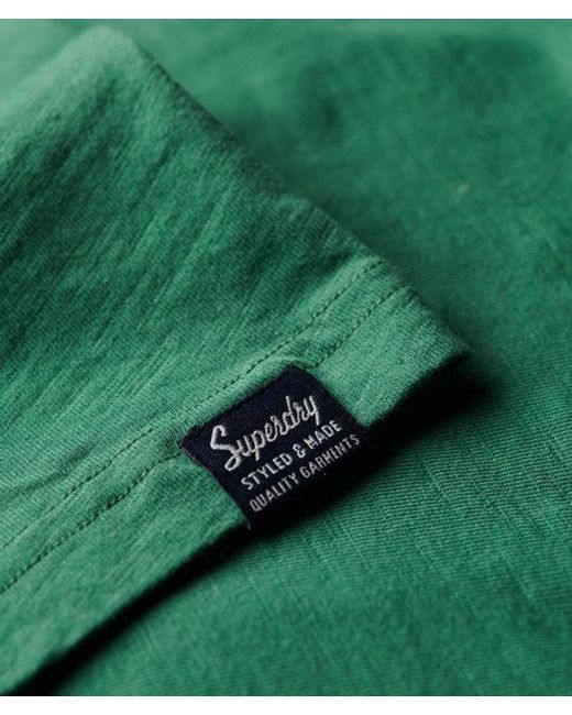 Superdry Green & Co Metallic Workwear Graphic T-shirt for men