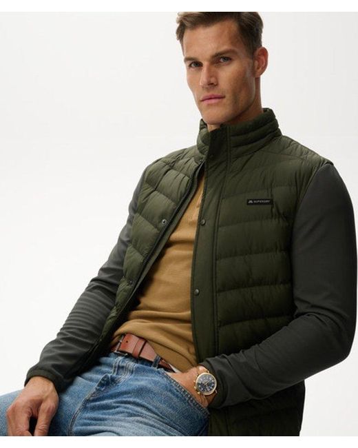 Superdry Green & Co Storm Popper Softshell Jacket for men