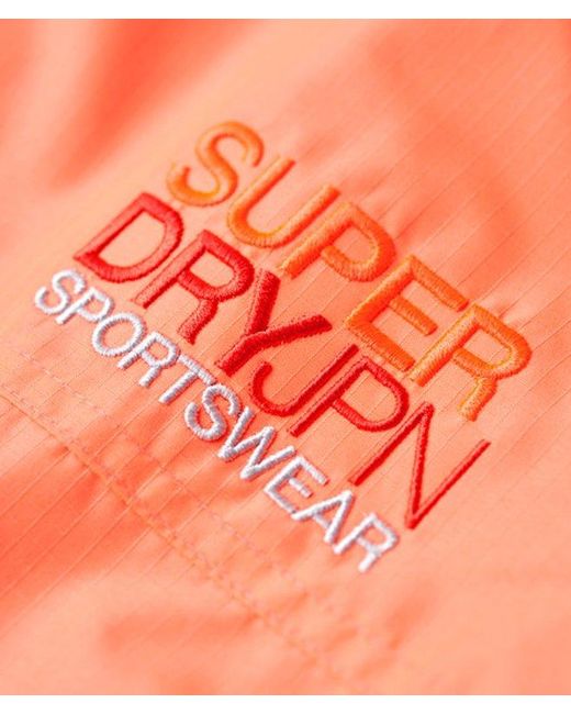 Superdry & Co Hooded Embroidered Sd Windbreaker Jacket