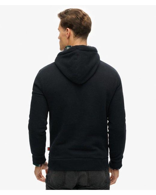 Superdry Black & Co Core Logo Hoodie for men