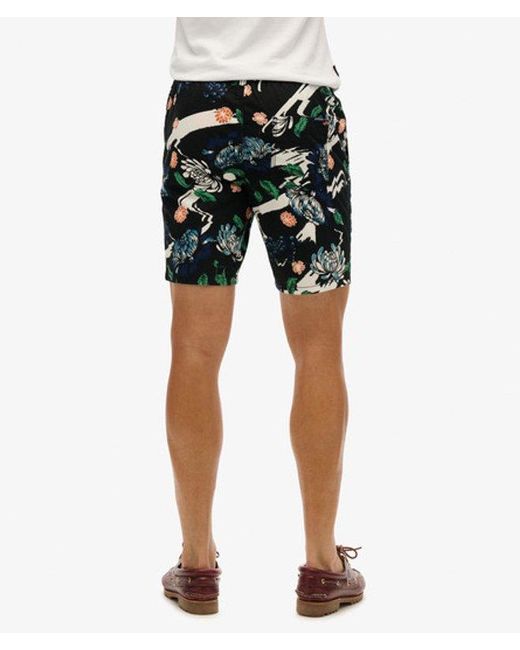 Superdry Black & Co Bermuda Shorts for men