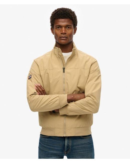 Superdry Natural Nylon Harrington Jacket for men