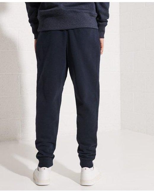 Superdry Blue City College Joggers Eclipse for men