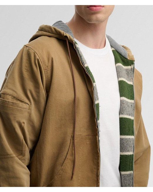 Superdry Green & Co Carhartt Reworked Hooded Jacket for men