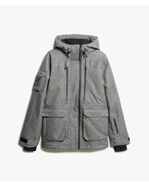 Superdry Gray & Co Ski Peak Rescue Jacket for men