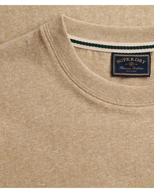 Superdry Gray & Co Logo Embroidered T-shirt for men