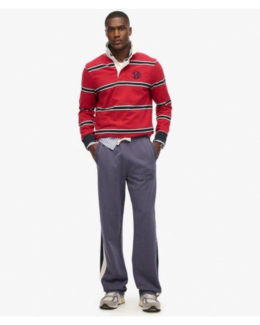 Superdry Red & Co Athletic Essentials Straight joggers for men