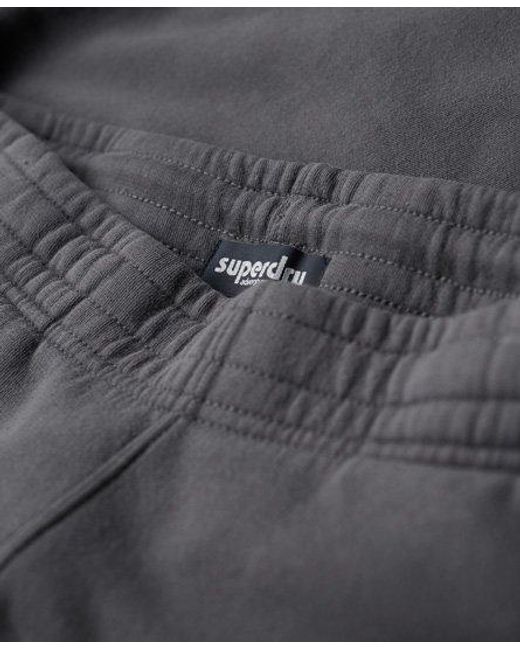 Superdry Gray Wash Straight joggers