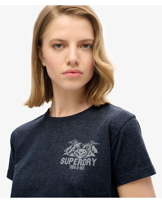 Superdry Black & Co Lo-fi Outdoor Fitted T-shirt
