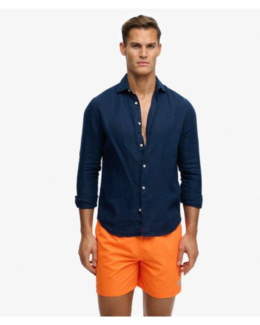 Superdry Orange & Co Essential 16-inch Swim Shorts for men