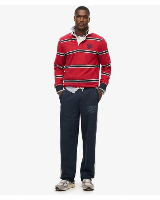 Superdry Red & Co Athletic Essentials Straight joggers for men