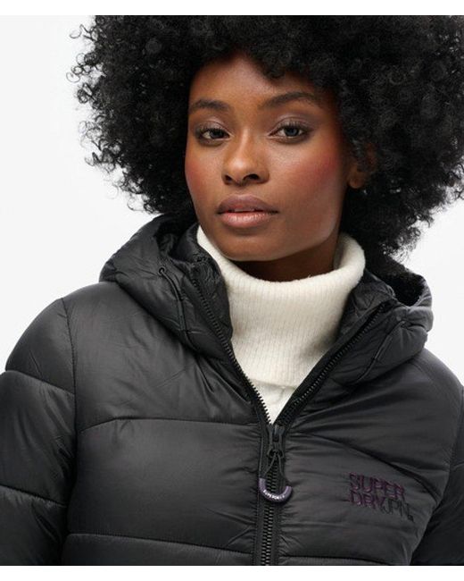 Superdry White & Co Sports Puffer Bomber Jacket