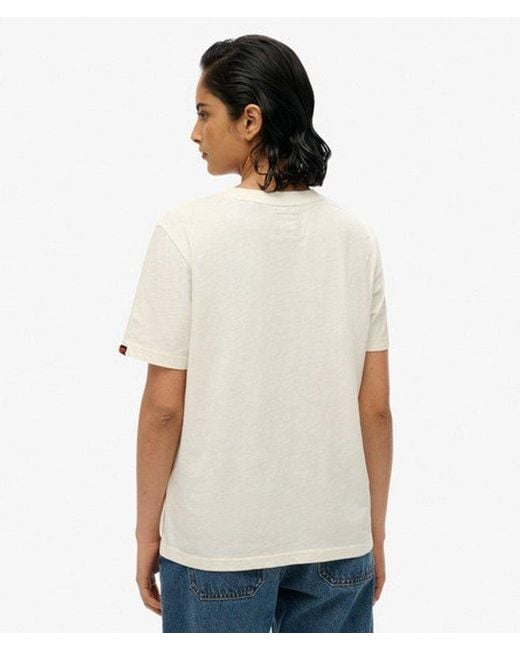 Superdry Blue & Co Neo Trad Tattoo Relaxed T-shirt