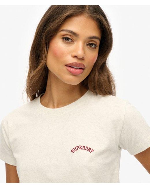 Superdry Blue & Co Essential Logo Fitted T-shirt