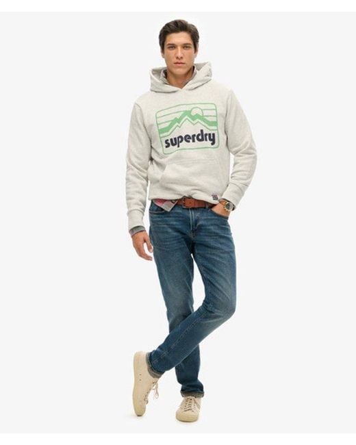 Superdry Natural & Co Vintage 90s Terrain Hoodie for men