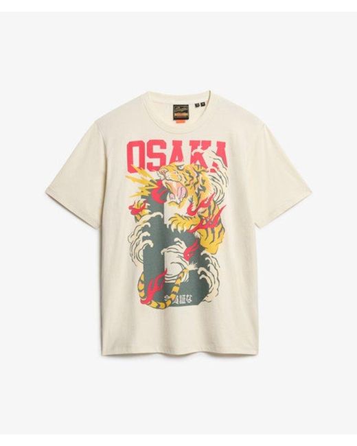 Superdry Pink & Co Osaka Loose T-shirt for men