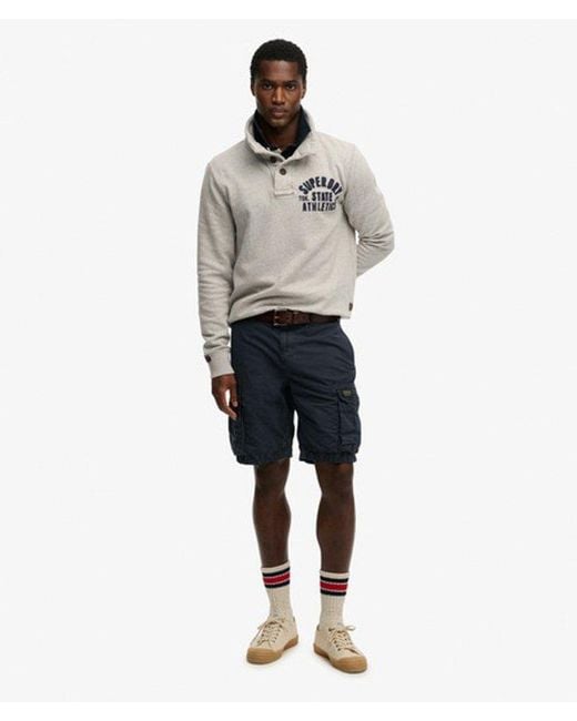Superdry Blue & Co Parachute Light Shorts for men