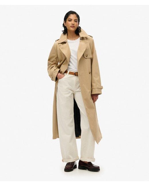 Superdry Natural & Co Classic Trench Coat