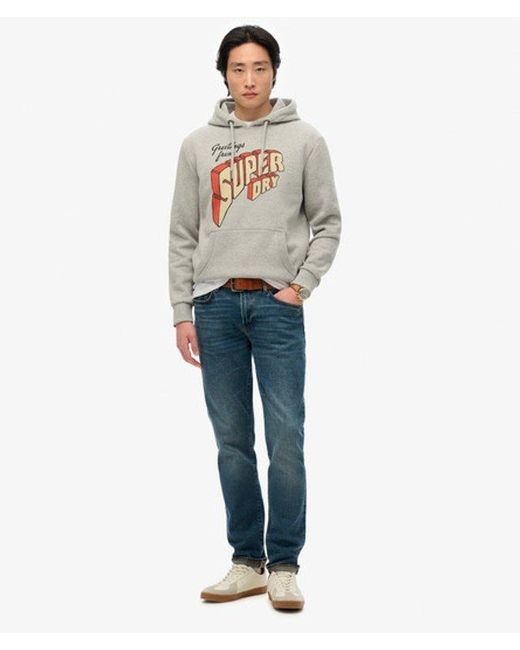 Superdry Gray & Co North Cali Hoodie for men