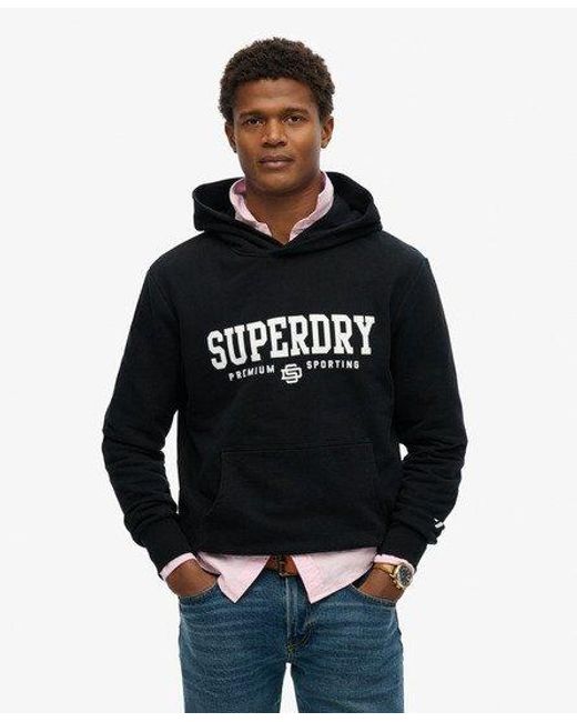 Superdry Core Sport Hoodie in Black for Men Lyst UK