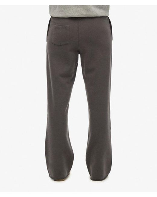 Superdry Gray & Co Athletic Tonal Embroidered Wide Leg joggers