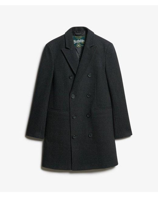 Superdry Black & Co The Merchant Store - Town Coat for men
