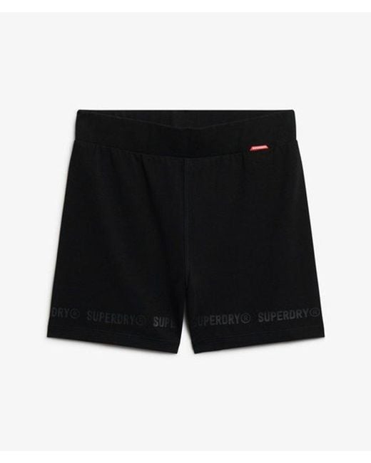 Superdry Black & Co Active Tech Cycle Shorts