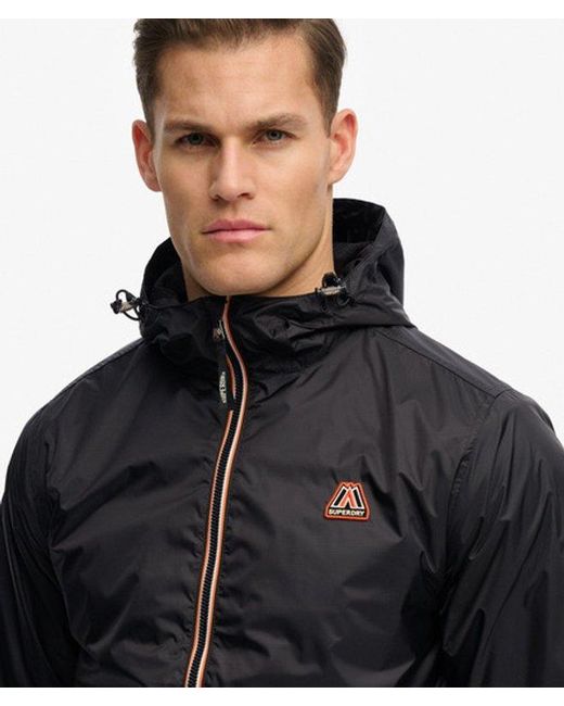 Superdry Black & Co Essential Windbreaker Jacket for men