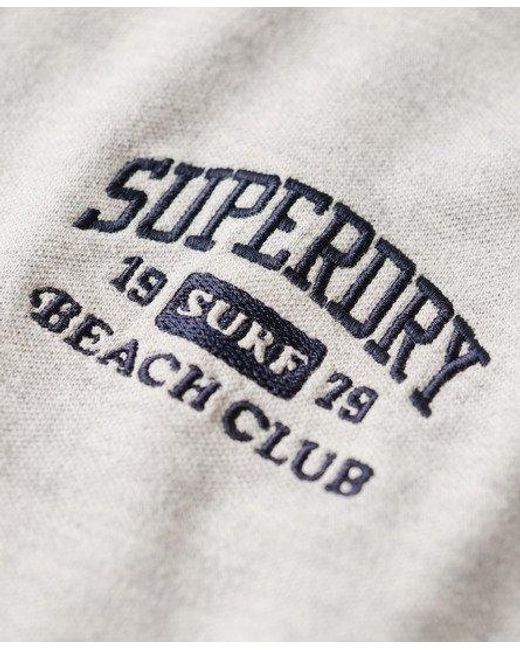 Superdry White Ladies Slim Fit 90s Fitted Polo Shirt