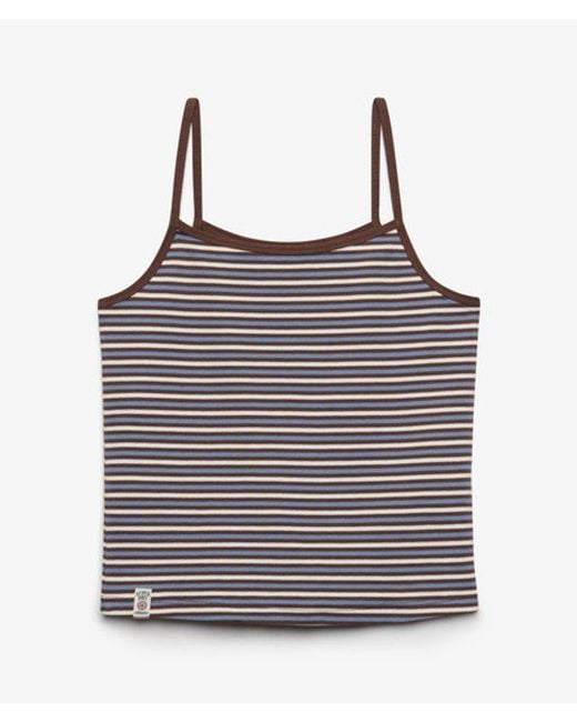 Superdry Athletic Essentials Cami Slanke Pasvorm in het Gray
