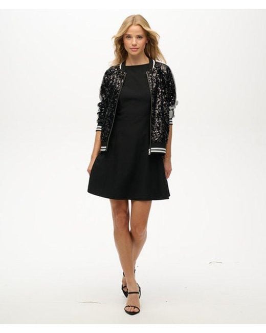 Superdry Black & Co Sequin Suikajan Jacket