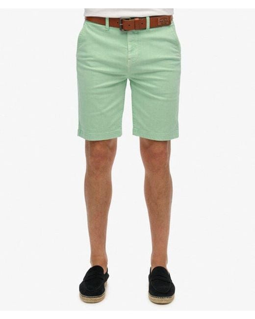 Superdry Green & Co Vintage International Chino Shorts for men