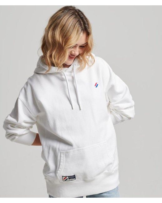 Superdry White & Co Organic Cotton Essential Oversized Hoodie