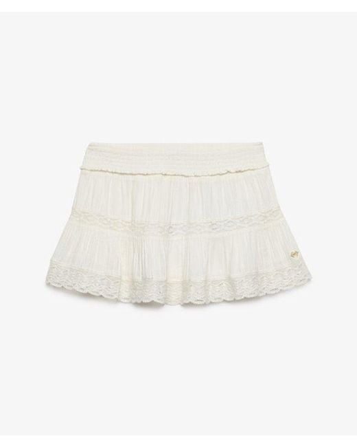 Superdry Gray & Co Ibiza Mini Skirt