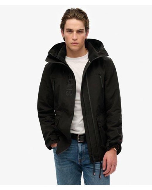 Superdry Blue & Co Hooded Ultimate Embroidered Windbreaker for men