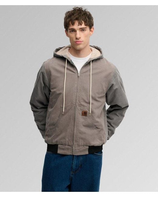 Superdry Gray & Co Carhartt Reworked Hooded Jacket for men