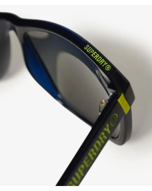 Femme Lunettes De Soleil Carrées Taille: 1Taille Superdry en coloris Blue
