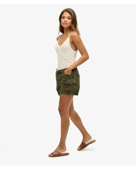Superdry Green & Co Cargo Shorts