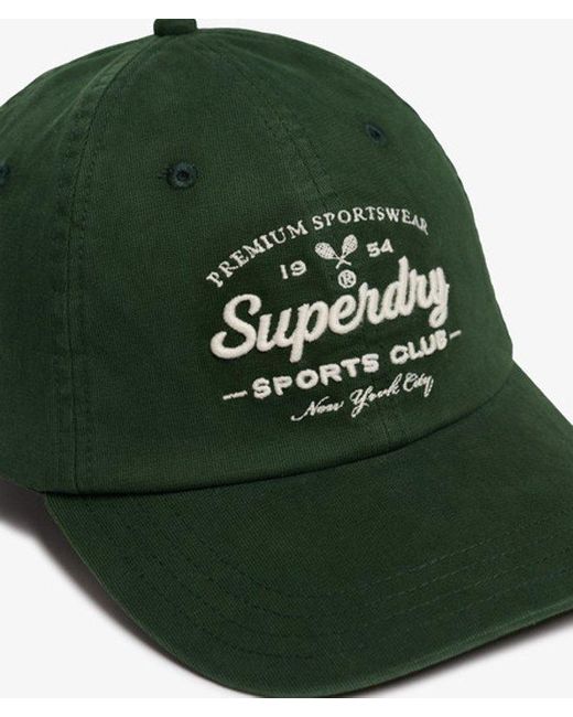 Femme Casquette De Base-Ball Vintage Club Taille: 1Taille Superdry en coloris Green