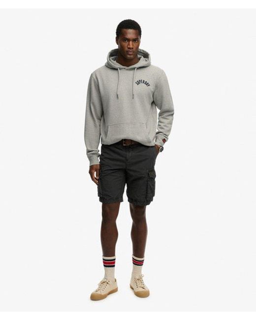 Superdry Gray & Co Athletic Essentials Hoodie for men