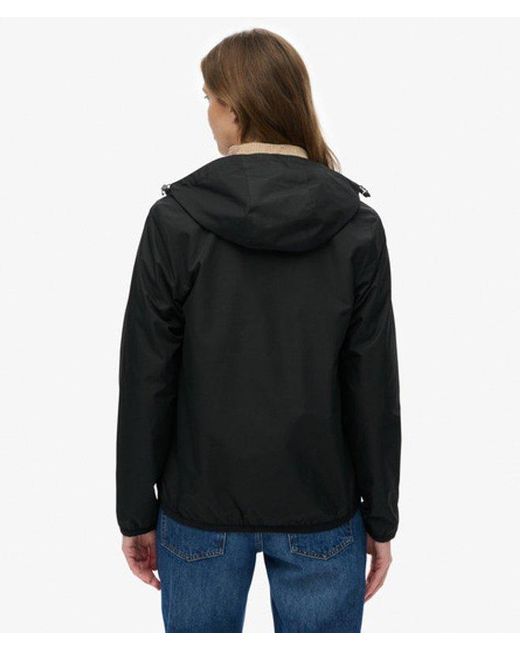 Superdry Black & Co Essential Tri Windbreaker Jacket