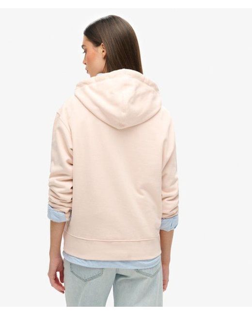 Superdry Natural & Co Sport Luxe Loose Hoodie