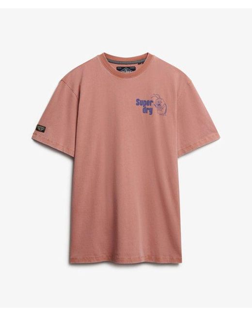 Superdry Red & Co Trade Tools Oversized T-shirt for men