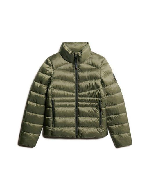 Superdry Green & Co Fuji Quilted Padded Jacket