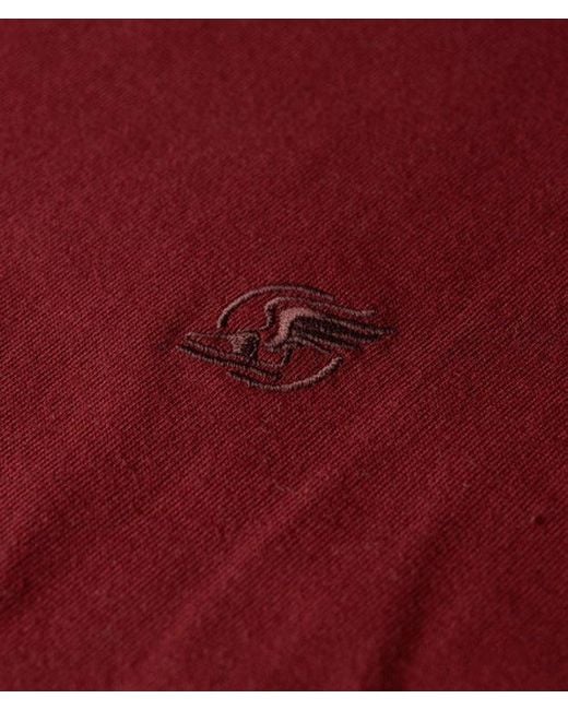 Superdry Red Blank Oversized T-shirt for men