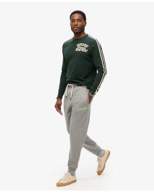 Pantalon de survetement classique core logo Superdry pour homme en coloris Vert Lyst