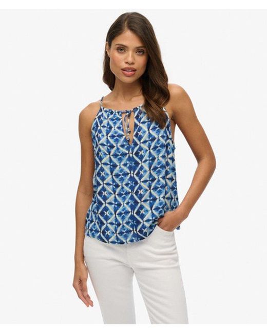 Superdry Blue & Co Beach Cami Top