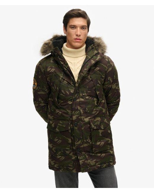 Superdry Multicolor Everest Parka Coat for men
