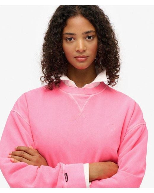 Superdry Red & Co Studios Crew Sweatshirt
