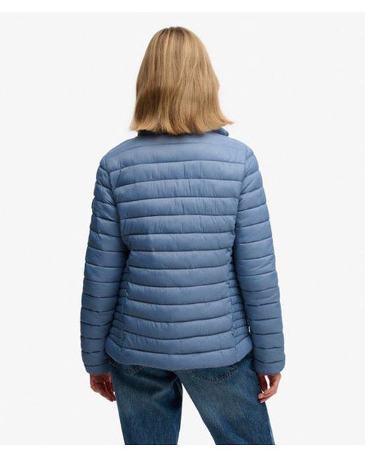 Superdry Blue Fuji Lite Padded Jacket